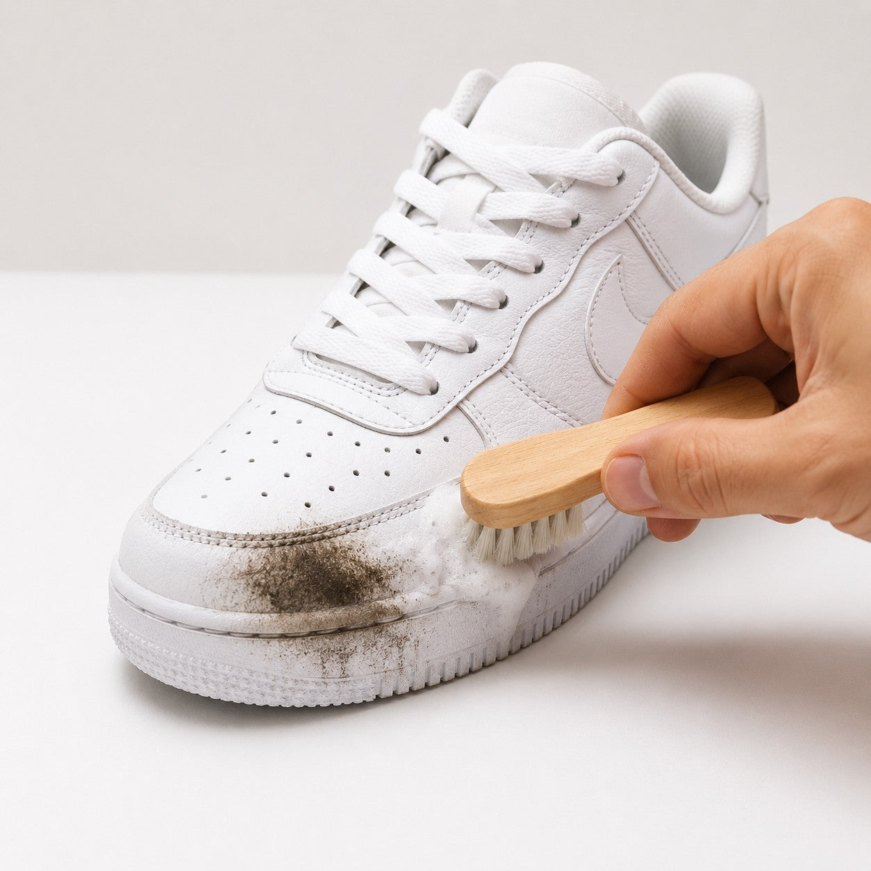 Spot Clean behandeling van een plaatselijke vlek